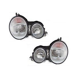 New headlight headlamp assembly pair set drivers+passengers side left+right