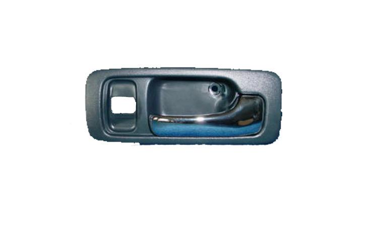 Right replacement inside front blue door handle w/ lock hole 90-93 honda accord