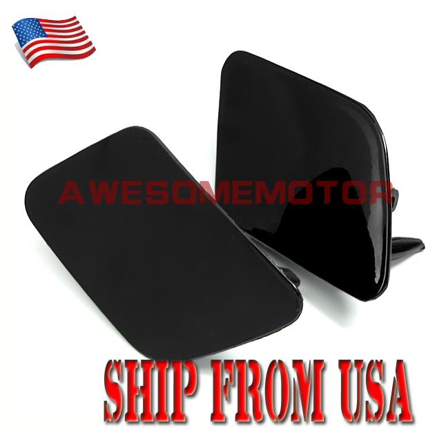 Us brand new kit for 2002-2005 audi a6 c5 avant headlight washer cover caps  