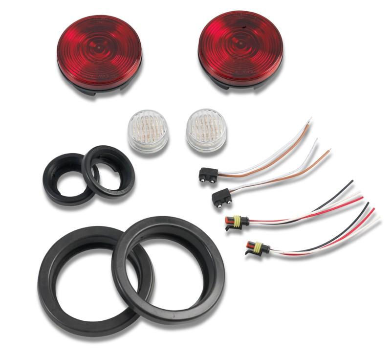 Warrior products 2917 led tail/reverse light combo 07-13 wrangler