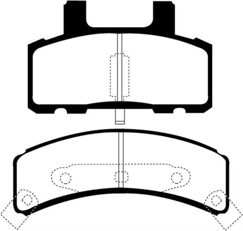 Ebc brakes dp71273 ebc 7000 series greenstuff suv supreme compound; disc pads