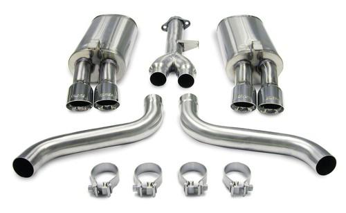 Corsa performance 14115 sport cat-back exhaust system 86-91 corvette