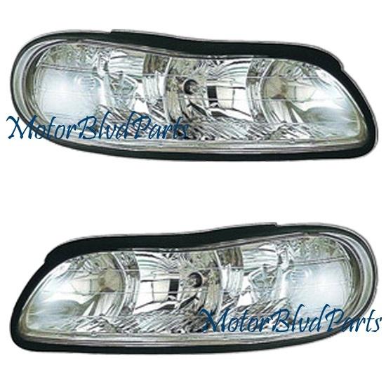 Cutlass malibu oe style headlight headlamps right+left