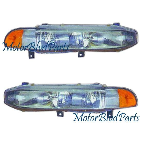 97-98 galant oe style headlights headlamps left+right