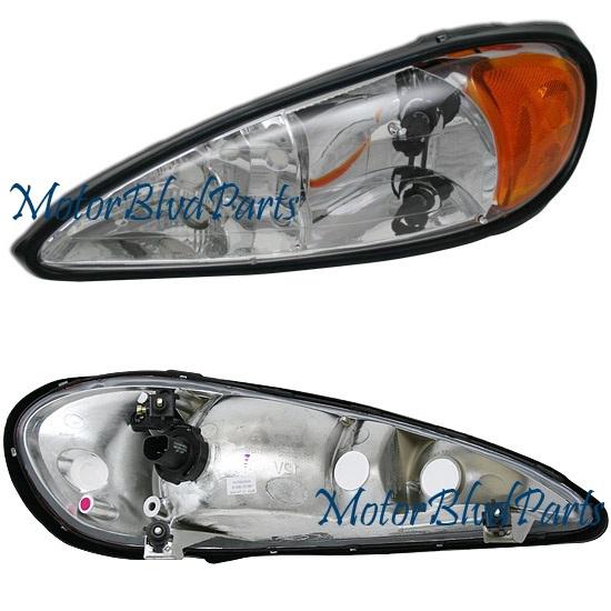 99-05 grand am oe style headlight headlamp driver left