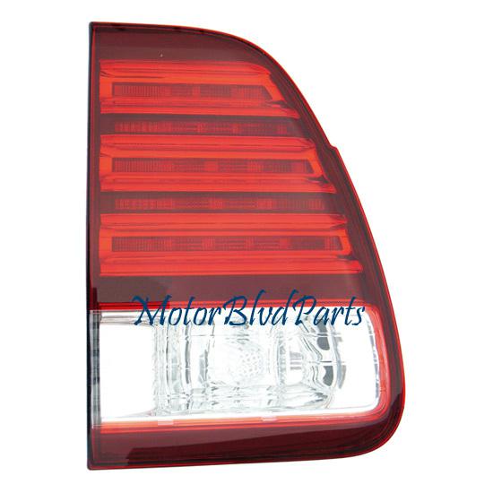 06-07 lexus lx 470 tail light on rear gate driver left