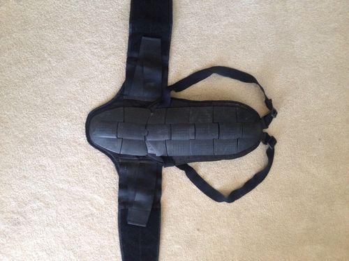 Motorcycle back protector body spine mold armor street sport bike vest ~xl