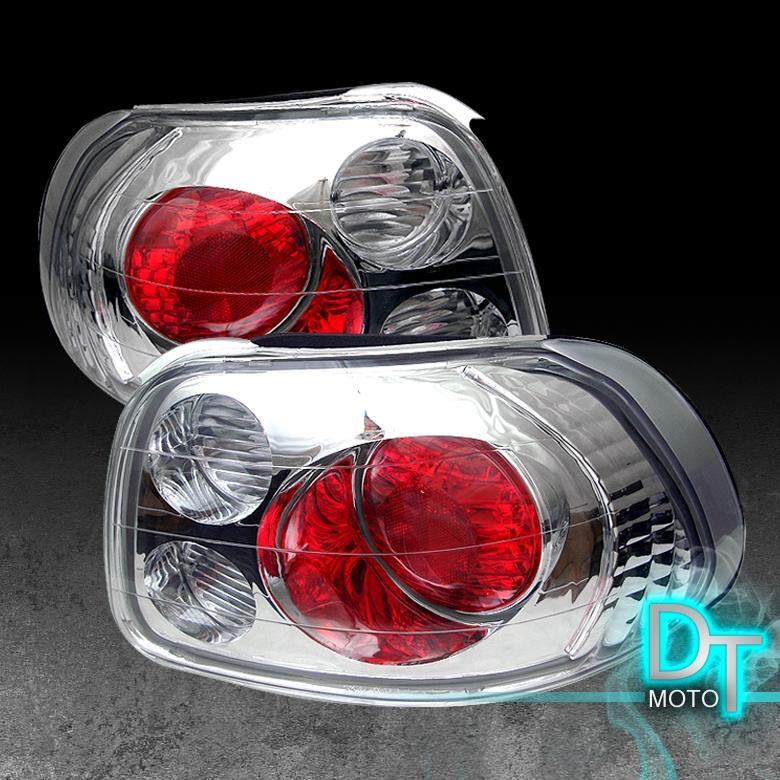 93-97 honda del sol jdm clear altezza tail lights lamps left+right pair sets