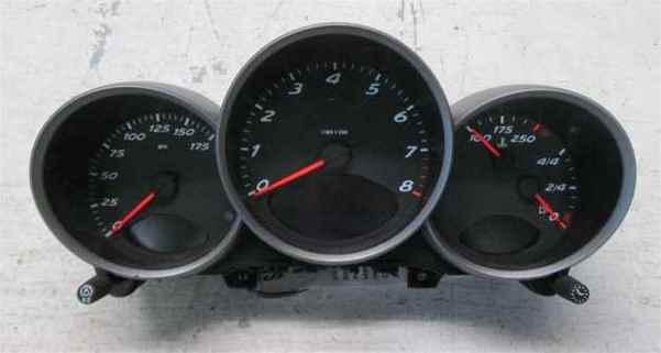 07 08 boxster cayman speedometer cluster 11k miles oem