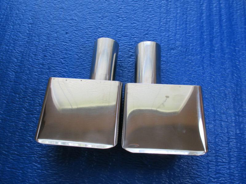 1970 1971 1972 corvette exhaust tips "new in boxs"