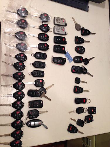 Smart key remotes lot 41
