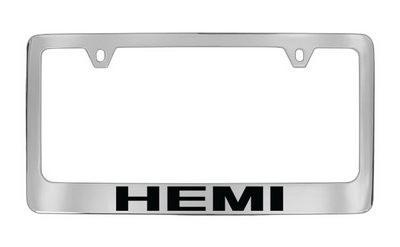 Dodge genuine license frame factory custom accessory for hemi style 1