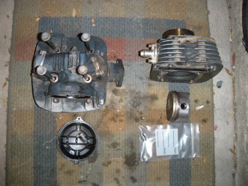 Yamaha warrior 350 complete top end piston cam head valves jug wiseco .50 over