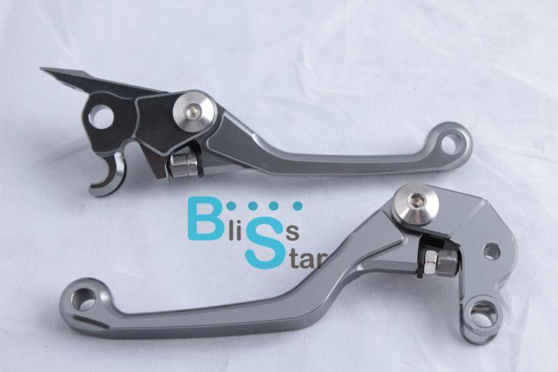 Cnc aluminium pivot brake clutch lever set fit ktm 530 450 250 505 200 400 525