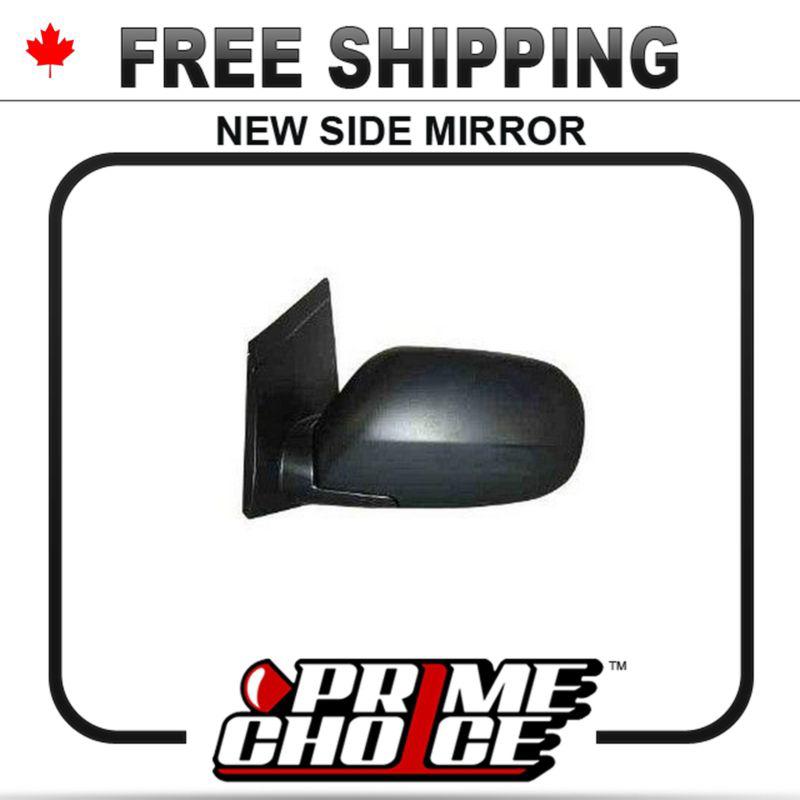 New power non heated drivers side view door mirror