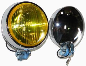 Porsche 356,911,912,fog/running lights,110mm,clear o amber glass lens & bulb,12v