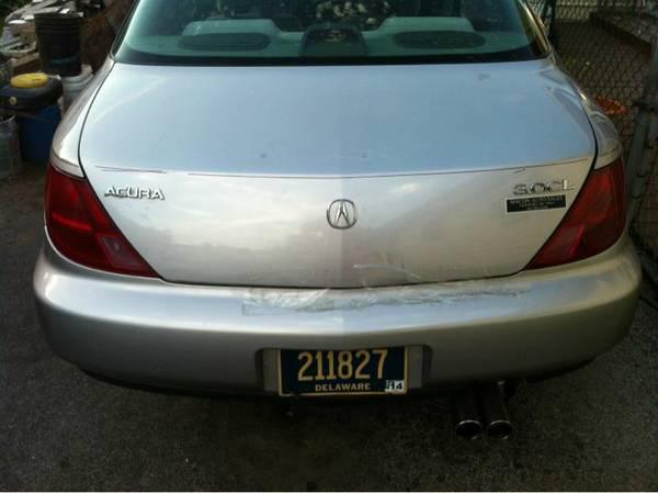 97 acura cl 3.0 rear bumper