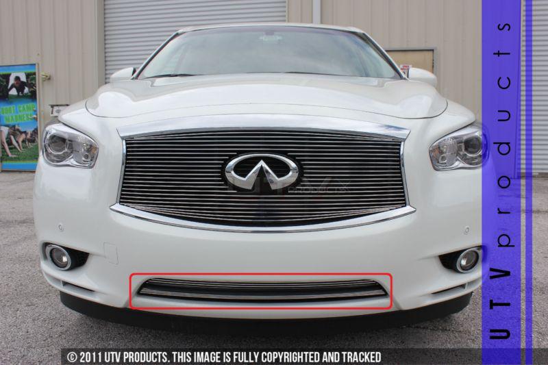 2013 infiniti jx35 bumper 2pc chrome billet grille kit custom 13 jx 35