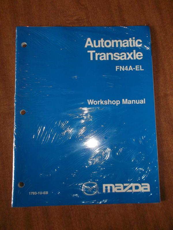 Mazda automatic transaxle fn4a el workshop service repair shop manual overhaul