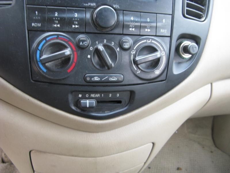 00 01 02 03 04 05 06 mazda mpv ac heater temperature climate control panel front