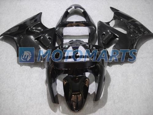 Black fairing body kit complete set for kawasaki ninja zx 6r zx600j 00 01 02