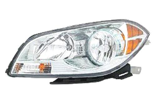 Replace gm2502307v - 2008 chevy malibu front lh headlight assembly