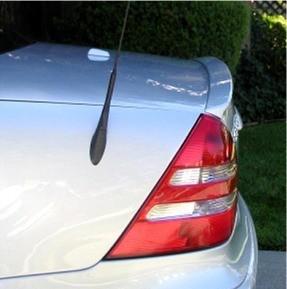 1997-2004 mercedes slk r170 factory amg style rear trunk lip spoiler (painted)