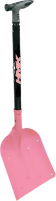 Hmk aluminum shovel w/saw (pink) hm3shovelp