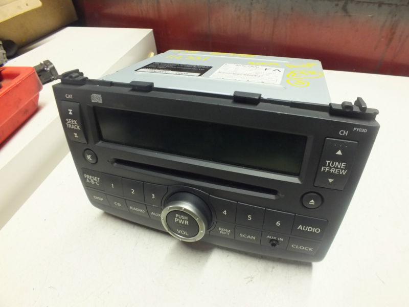 2009 nissan rouge cd radio 28185 jm000 oem d