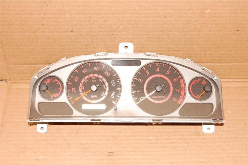 02 03 nissan sentra ser orange gauge instrument cluster