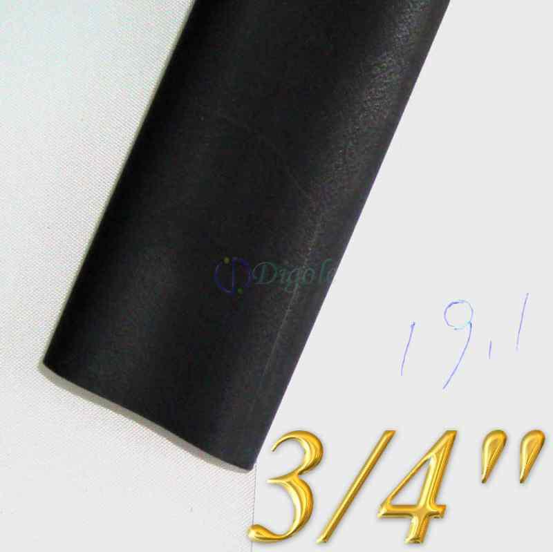 2 ft 3/4 in adhesive lined heat shrink tubing tube black 3:1 ratio waterproof