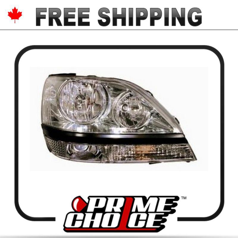 Prime choice new right passenger side headlamp headlight assembly replacement rh