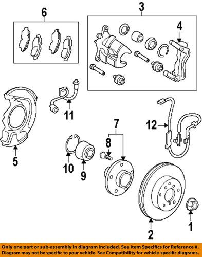 Toyota oem 4772102400 brake caliper bracket/disc brake caliper bracket