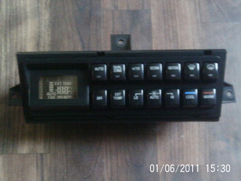 91,92,93,94 buick park avenue heater climate control #16156924