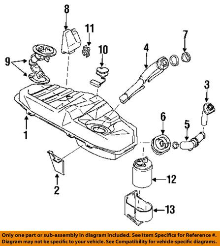 Subaru oem 42036ga140 vapor canister