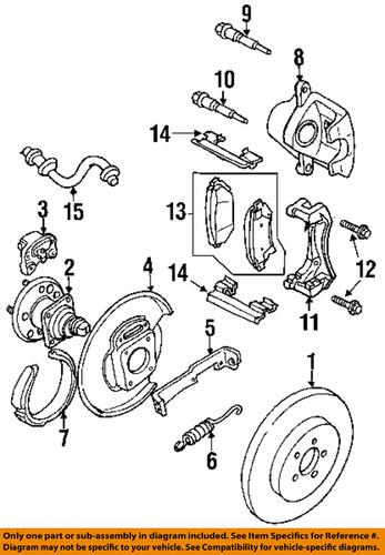 Gm oem 11516356 belts & pulleys-tensioner bolt