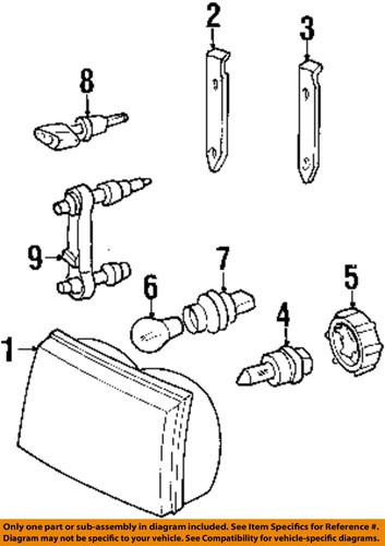 Mercury oem f8mz13032ba headlamp-adjust screw