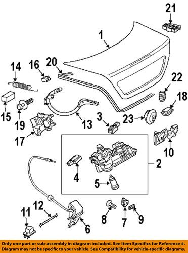 Mercedes-benz-mb oem 1717500085 trunk lock actuator motor/trunk/trunk part