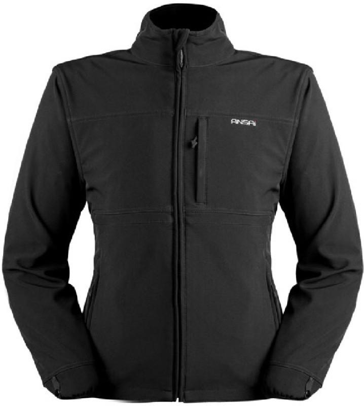 Mobile warming black medium classic softshell women's electric heated jacket