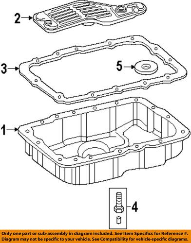 Ford oem 6l2z7a010aa transmission-plug