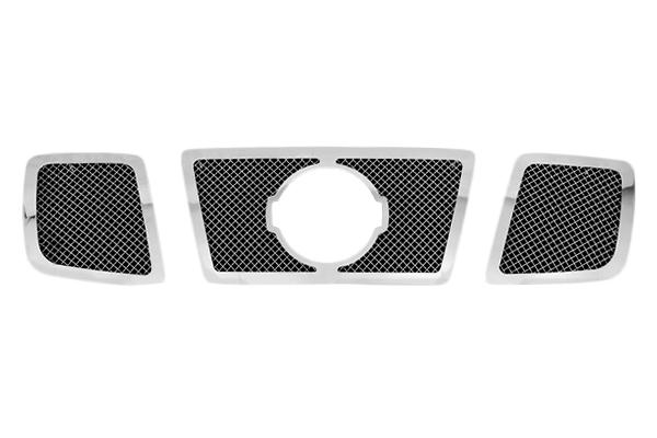 Paramount 43-0135 - nissan titan restyling perimeter wire mesh grille 3 pcs