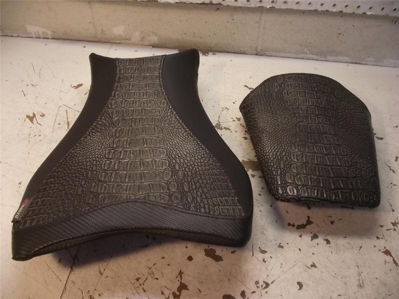 2008 2009 2010 honda cbr 1000rr front rear driver rider snake skin seats