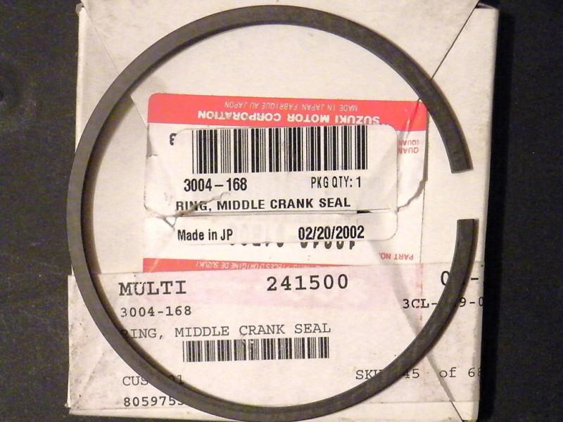 Nos tigershark arctic cat middle crank shaft seal ring 1995 3004-168