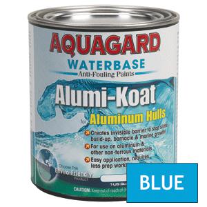 Brand new - aquagard ii alumi-koat anti-fouling waterbased - 1qt - blue - 70006