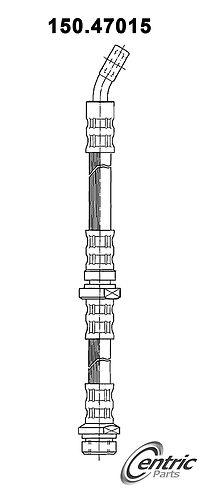 Centric 150.47015 brake hose, rear-brake hydraulic hose