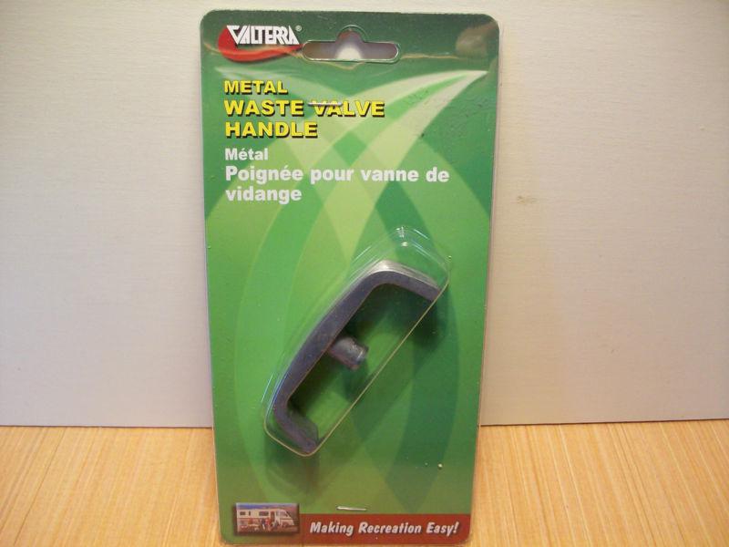 Rv camper motorhome- replacement metal wast valve handle valterra