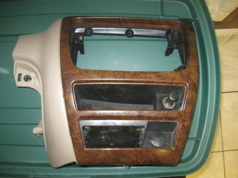 Mercury sable radio dash bezel trim woodgrain factory original part 01 02 03
