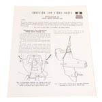 Chrysler manual-install. stern drive q81-770-7591