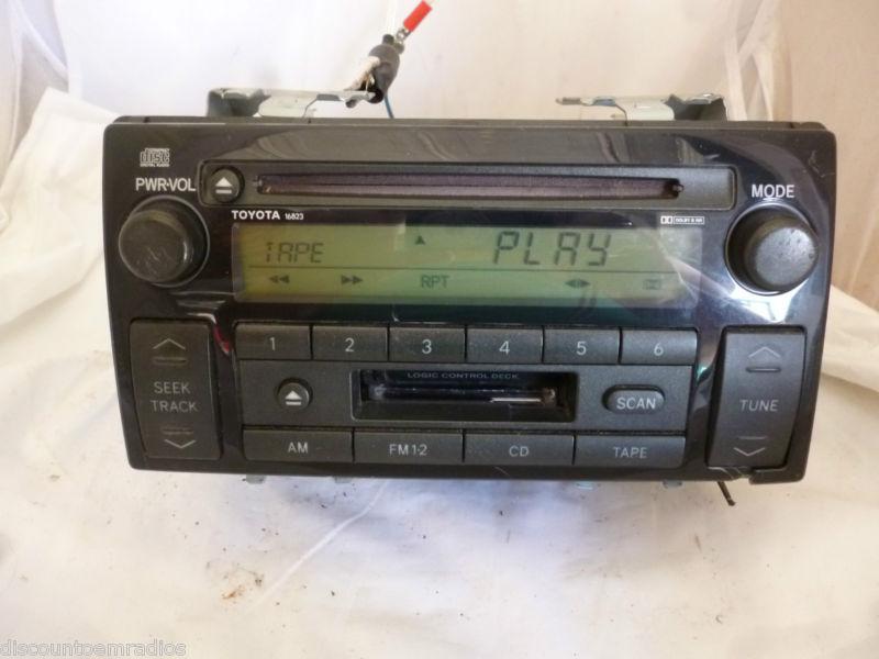 02-04 toyota camry radio cd cassette player 86120-aa040 * 16823