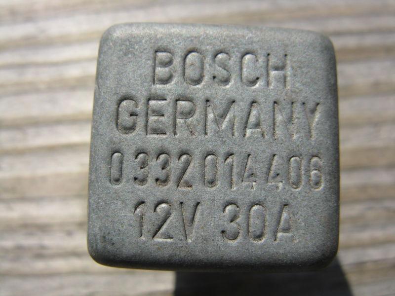 Bmw e28 bosch relay 0 332 014 406 e30 e23 e24 320 325 528 524 525 535 rare metal